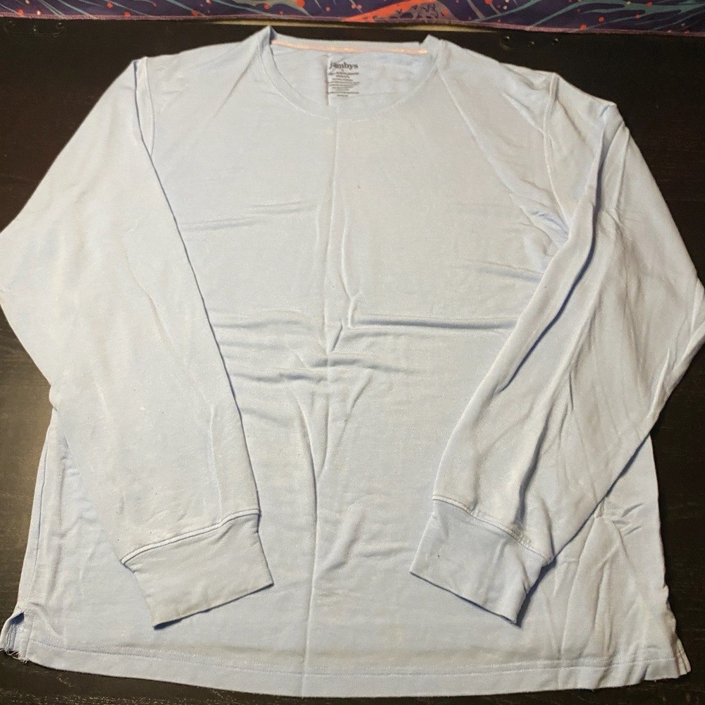 Light Blue Long Sleeve Tee